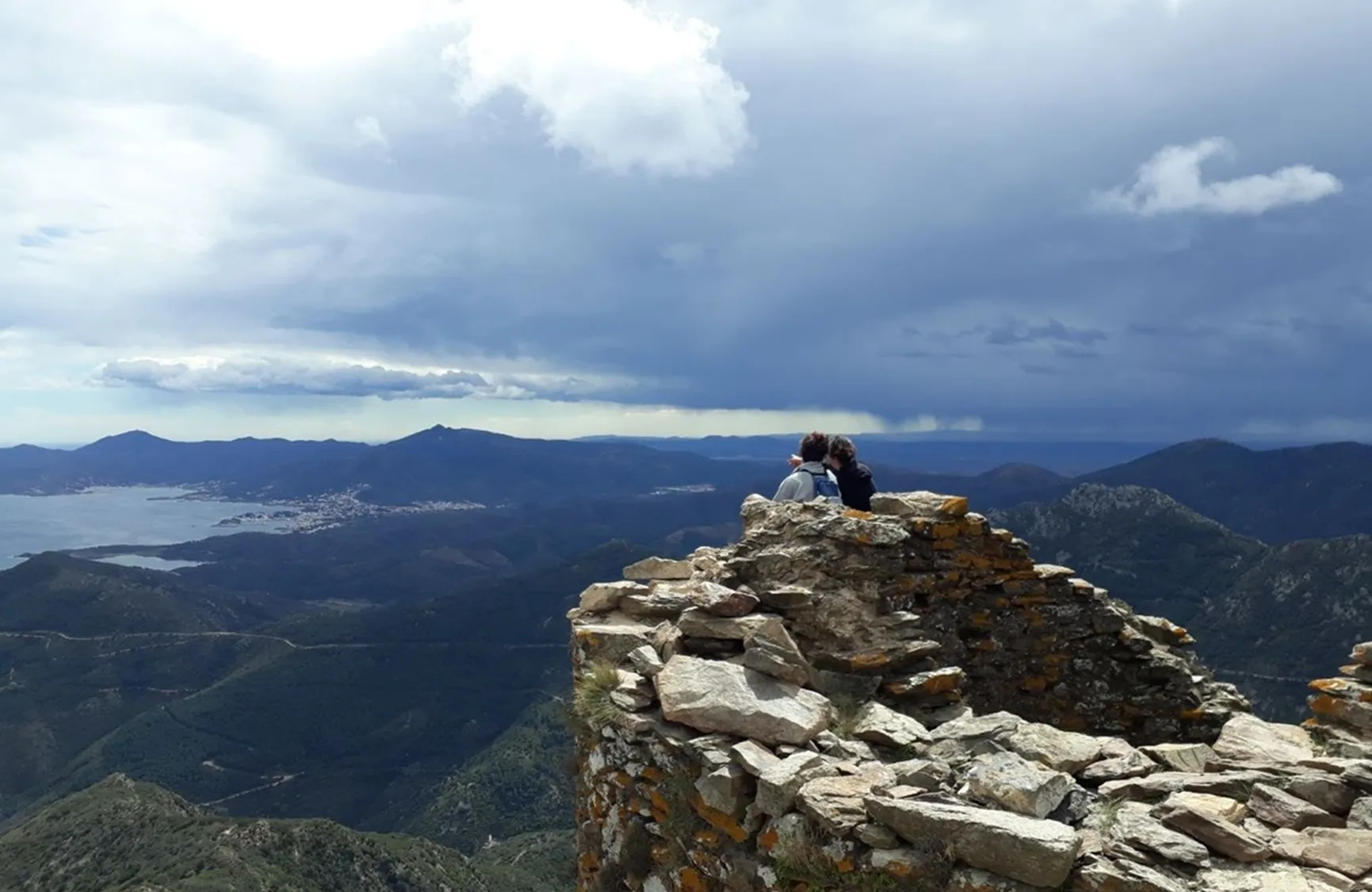 Vista panoràmica de muntanyes